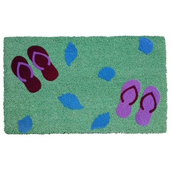 Imports Decor Sandy Flip Flop Door Mat 550PVCF